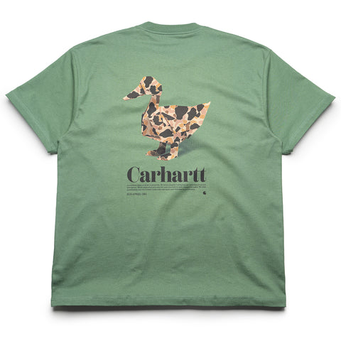 Carhartt WIP Fold Duck Tee - Duck Green