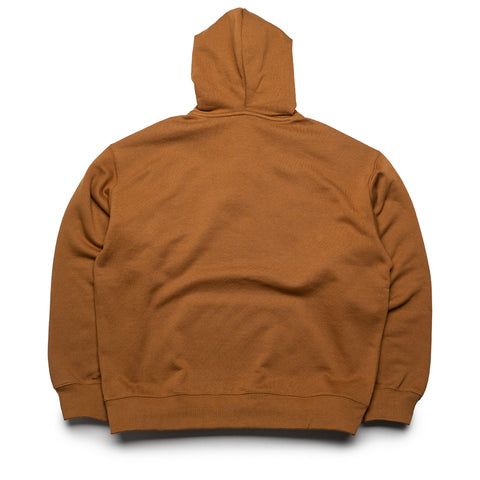 Carhartt WIP Hooded Brown Ducks Sweatshirt - Hamilton Brown