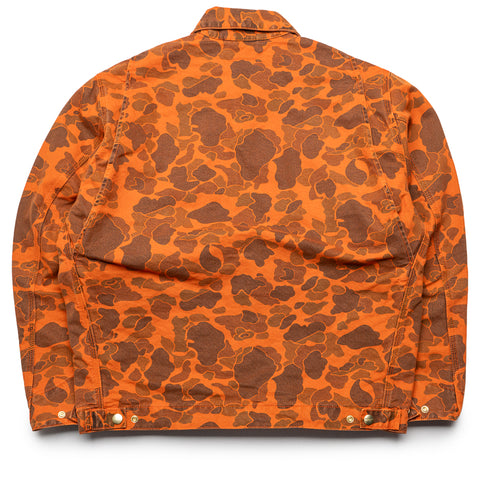 Carhartt WIP Duck Camo Detroit Jacket - Green/Turmeric