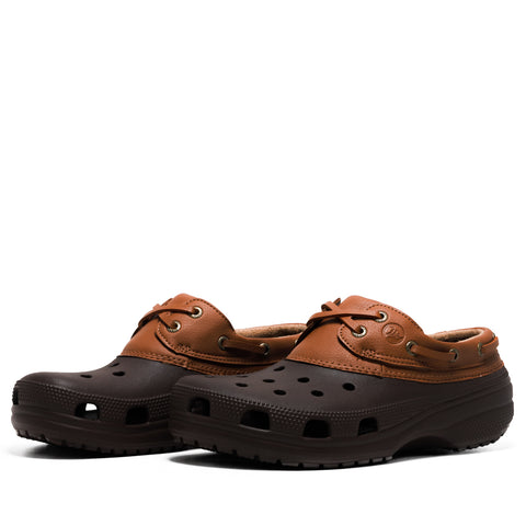 Crocs Classic Boat Shoe - Coffee/Cognac