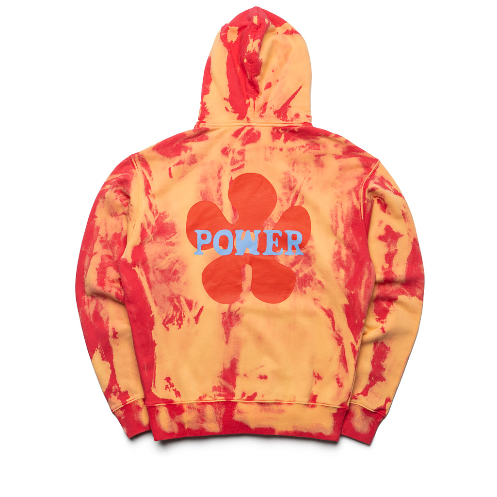 Orange discount bleached hoodie