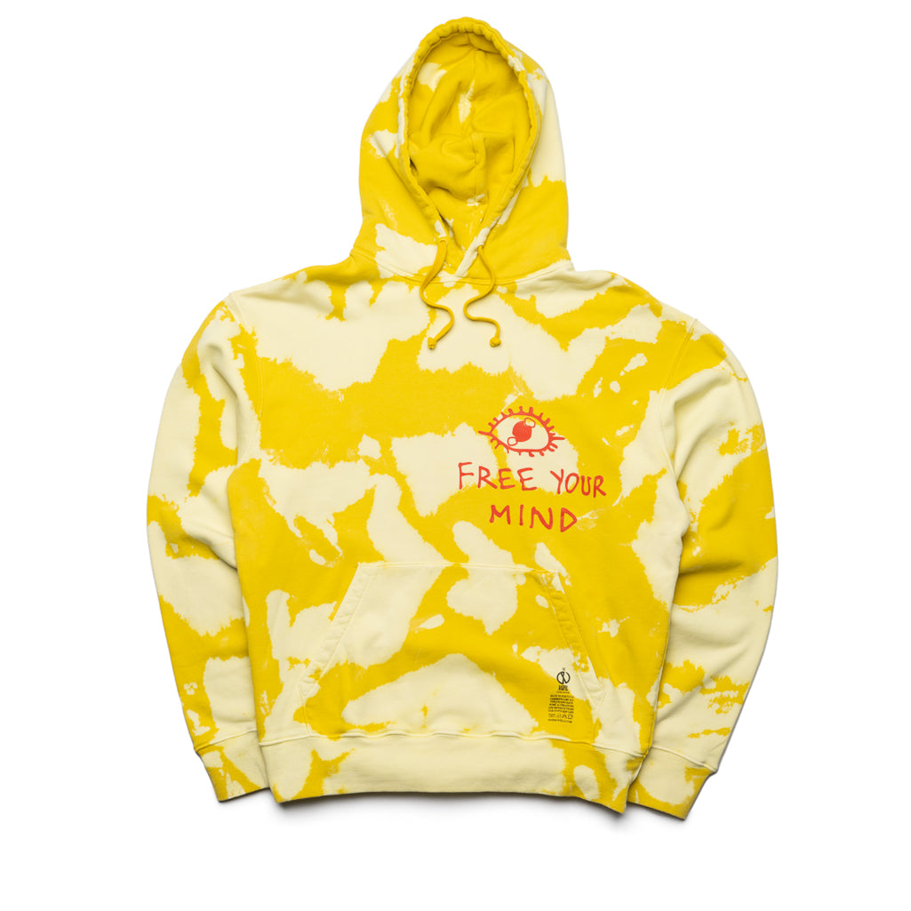 Darkoveli Free Your Mind Hoodie Bleached Yellow