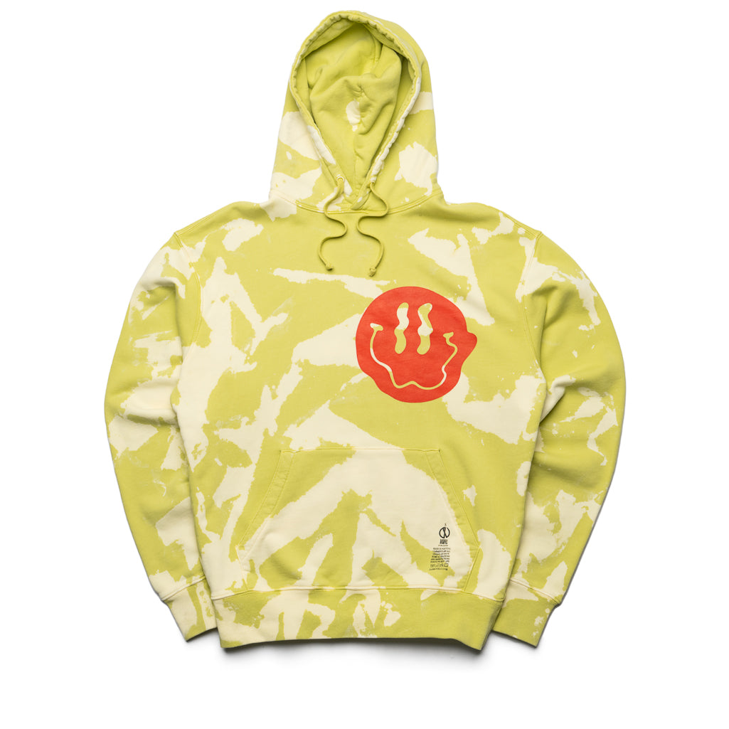 Darkoveli Smiley Hoodie Bleached Green