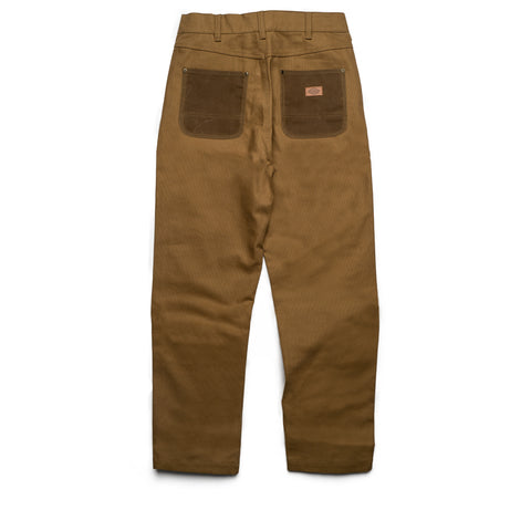 Dickies Waxed Canvas Double Knee Pant - Brown