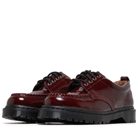 Dr. Martens Lowell Lacquered Leather - Cherry Red