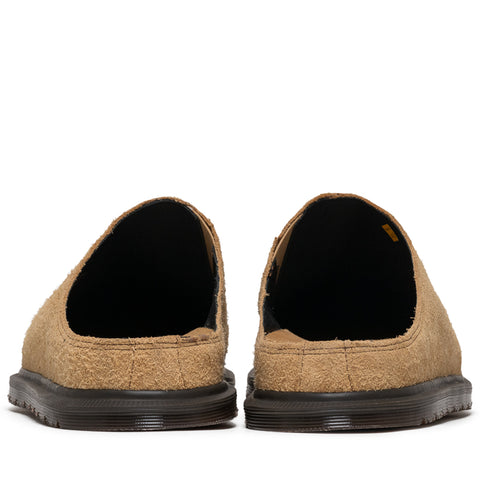 Dr. Martens San Mule Hairy Suede - Savannah Tan