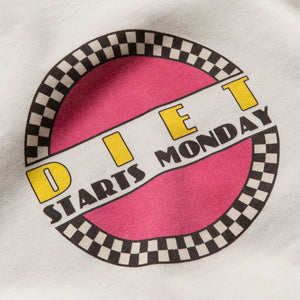 Diet Starts Monday Baja Tee - Antique White