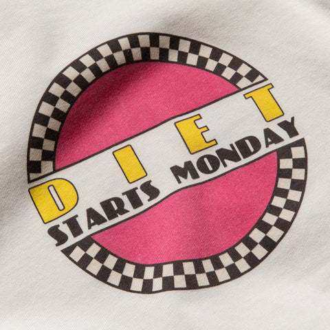 Diet Starts Monday Baja Tee - Antique White
