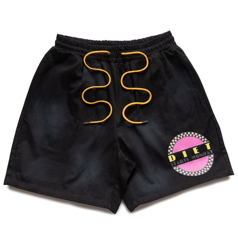 Diet Starts Monday Baja Twill Shorts - Black
