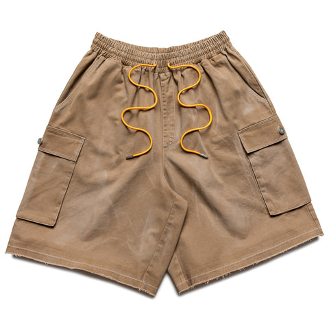 Diet Starts Monday Twill Cargo Shorts - Khaki