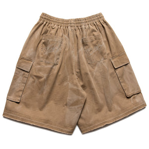 Diet Starts Monday Twill Cargo Shorts - Khaki