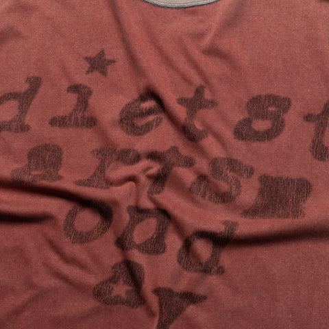 Diet Starts Monday Eye Test Tee - Maroon