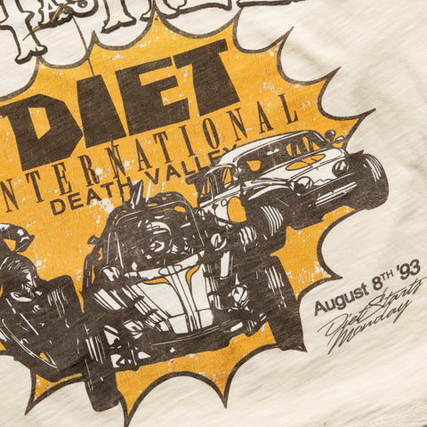 Diet Starts Monday Hot As Hell Tee - Antique White