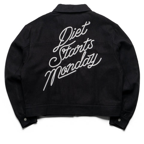 Diet Starts Monday Trouble Jacket - Black