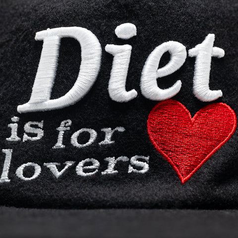 Diet Starts Monday Lovers Hat - Black