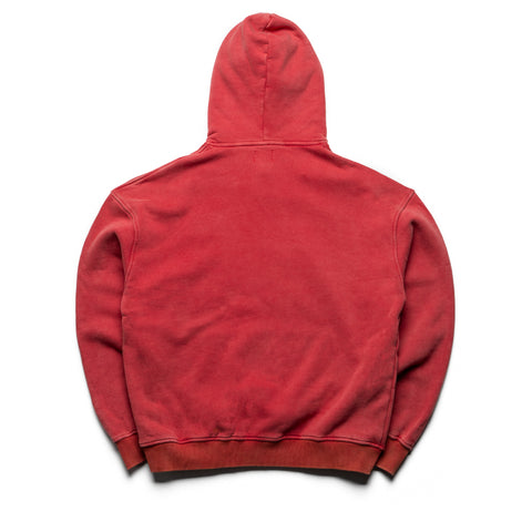 Diet Starts Monday Chainstitch Hoodie - Red