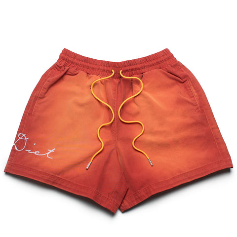 Diet Starts Monday Twill Bay Shorts - Red