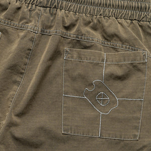 Diet Starts Monday Contrast Cargo Pants - Military Olive