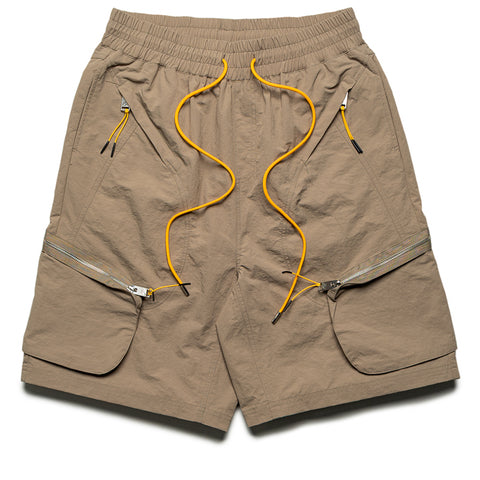 Diet Starts Monday Nylon MX Shorts - Taupe