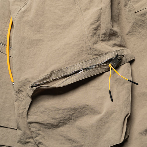 Diet Starts Monday Nylon MX Shorts - Taupe