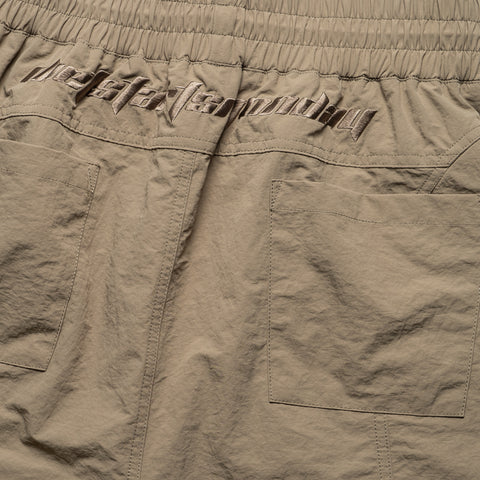 Diet Starts Monday Nylon MX Shorts - Taupe