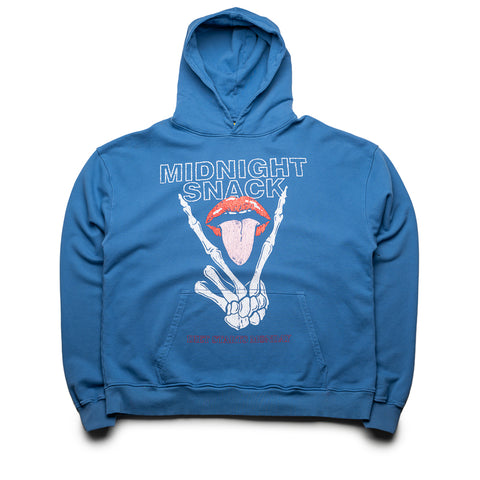 Diet Starts Monday Midnight Snack Hoodie - Washed Blue