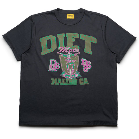 Diet Starts Monday Moto Tee - Vintage Black