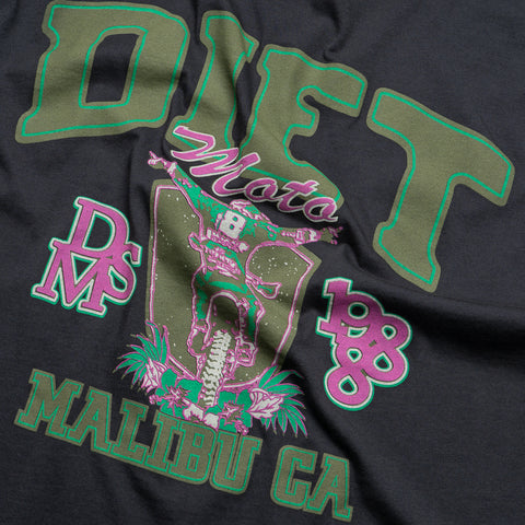 Diet Starts Monday Moto Tee - Vintage Black