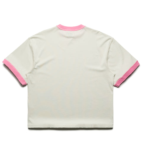 Diet Starts Monday DSM Ringer Tee - Antique White