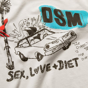 Diet Starts Monday SL&D Doodle Tee - Antique White