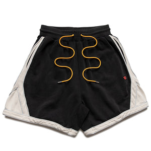 Diet Starts Monday Warm Up Shorts - Vintage Black/Cream