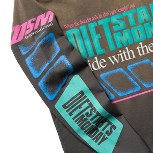 Diet Starts Monday Winners L/S Tee - Vintage Black