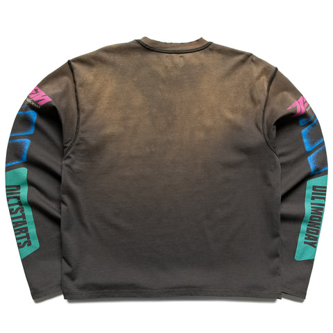 Diet Starts Monday Winners L/S Tee - Vintage Black