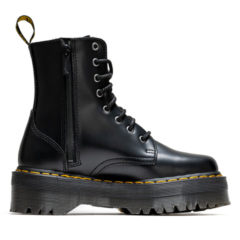 Dr. Martens Jadon Platform Boot - Black Polished