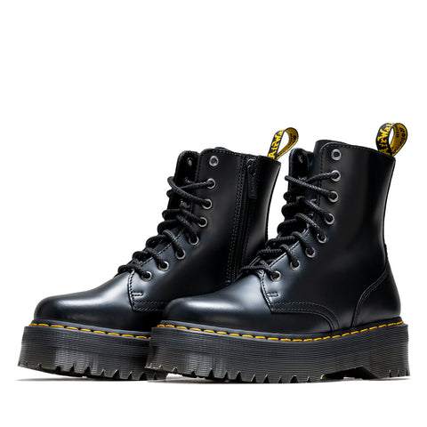 Dr. Martens Jadon Platform Boot - Black Polished