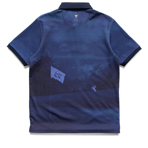 Eastside Golf Canvas Pique Polo - Blue Void