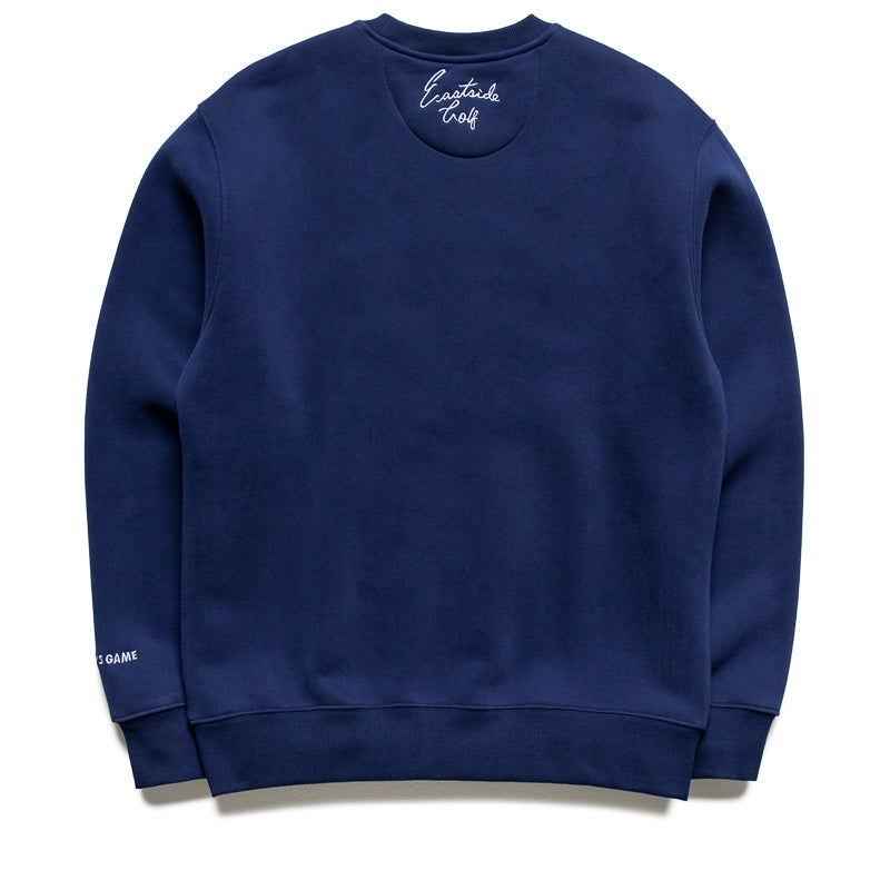 Eastside Golf Luxe Fleece Crew - Blue Void – Sneaker Politics