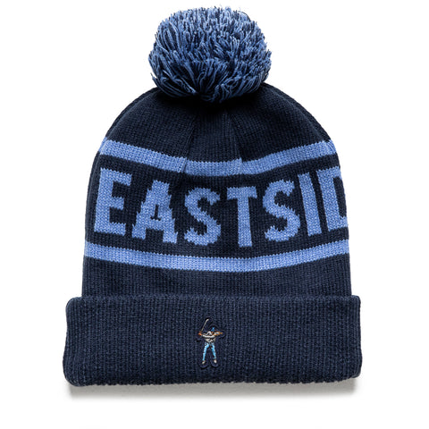 Eastside Golf Pom Pom Knit Beanie - Midnight Navy