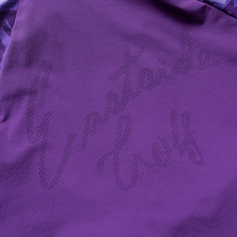 Eastside Golf 1/2 Zip Nylon Wind Shirt - Violet
