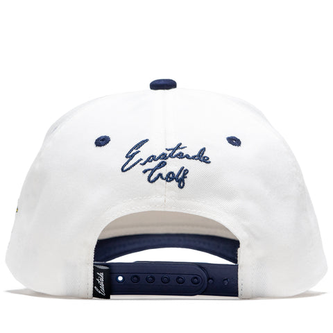 Eastside Golf 5 Panel Hat - Bright White/Midnight