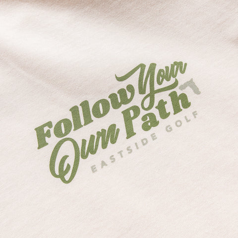 Eastside Golf Follow Your Own Path Tee - Jet Stream