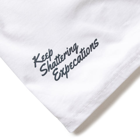 Eastside Golf Keep Shattering Expectations Tee - White