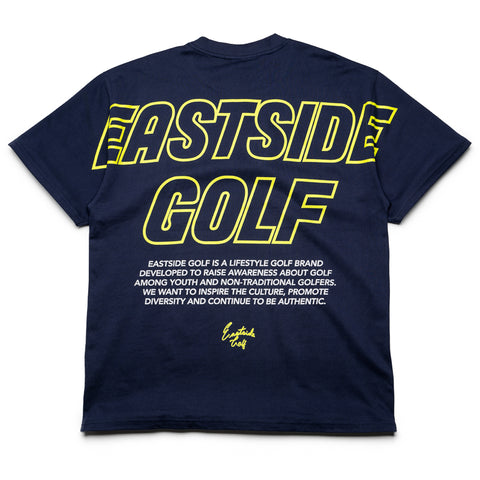 Eastside Golf Statement Tee - Navy