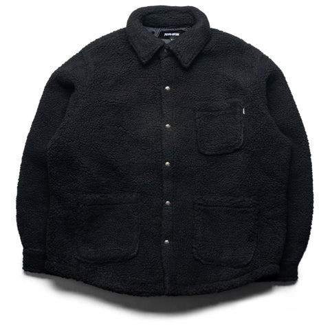 Fucking Awesome Pile Fleece Overshirt - Black