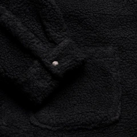Fucking Awesome Pile Fleece Overshirt - Black