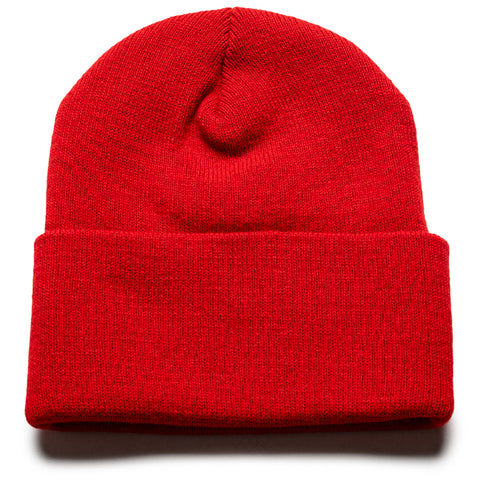 Fucking Awesome Three Spiral Cuff Beanie - Red