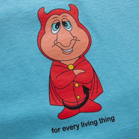 Felt Lil Devil Tee - Baby Blue