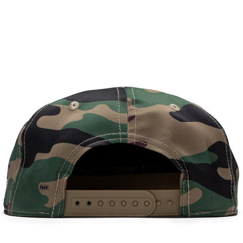 Felt Whipgame Snapback Hat - Camouflage