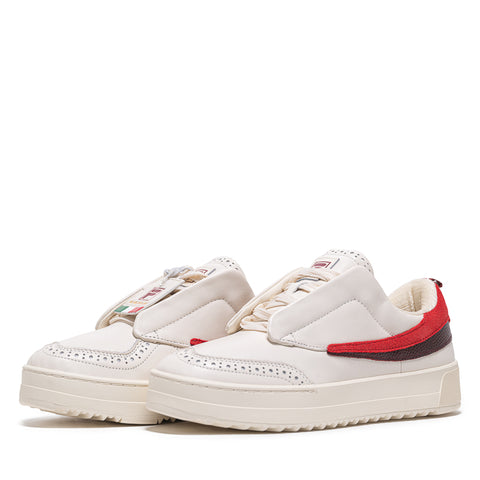 Women's FILA Sanati SL - Gardenia/Fila Red