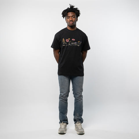 Flaneur Botanical Tee - Black